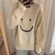 all smiles oversized sweater